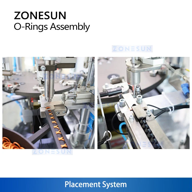 ZONESUN ZS-J0A02 Fully Automatic O-Ring Assembly & Sealing Machine Automatic Seal Applicator