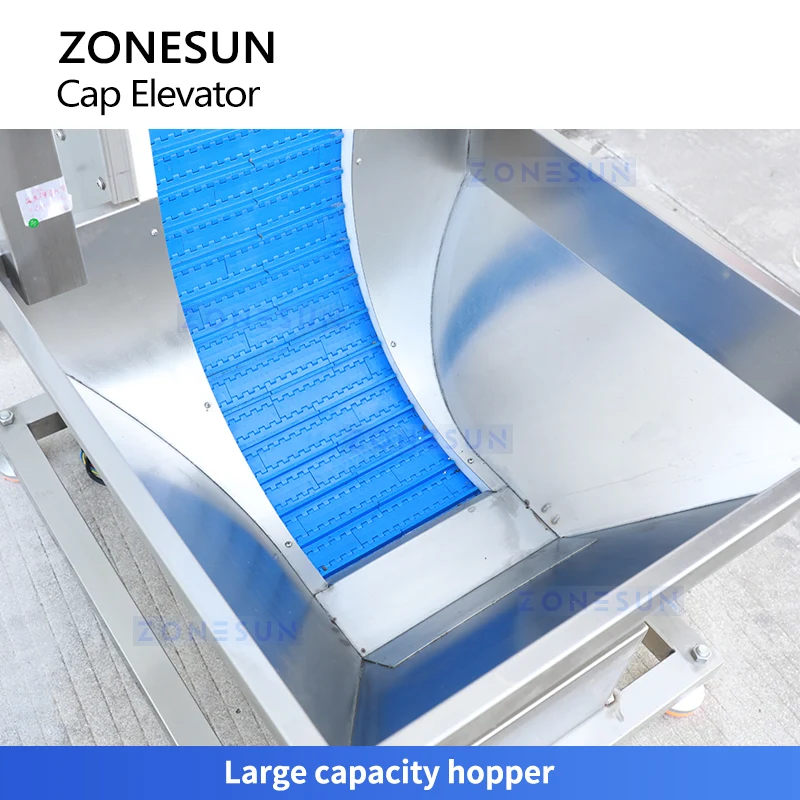 ZONESUN ZS-SLJ4 Flat Cap Elevator Cosmetic, Beverage & Pharma Packaging Lines