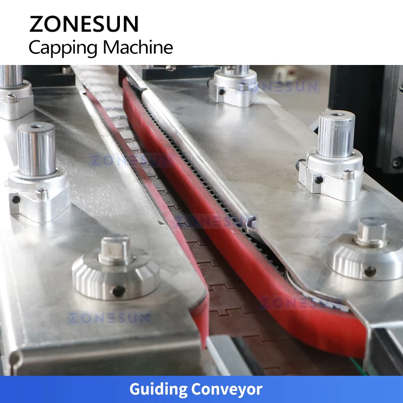 ZONESUN ZS-XG440S2 Automatic Servo Capper Dual-Track Bowl Feeder