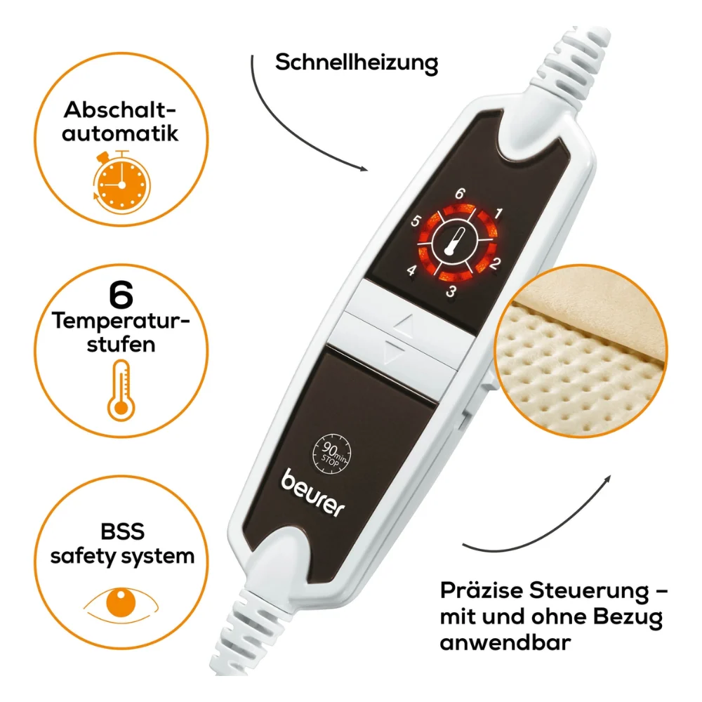 Auslaufartikel: Beurer HK 58 Rücken-/Nacken-Heizkissen | Packung (1 Stück)