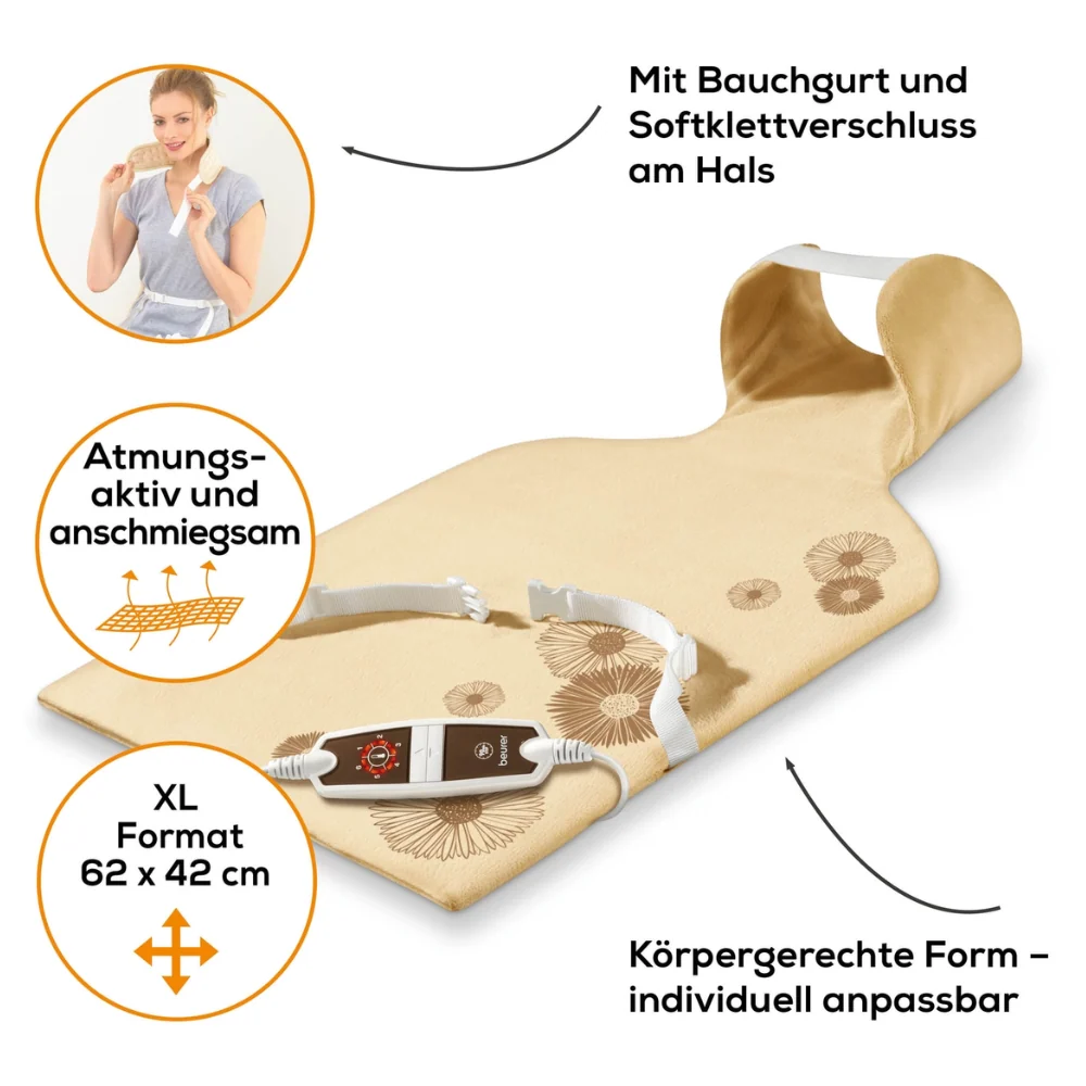 Auslaufartikel: Beurer HK 58 Rücken-/Nacken-Heizkissen | Packung (1 Stück)