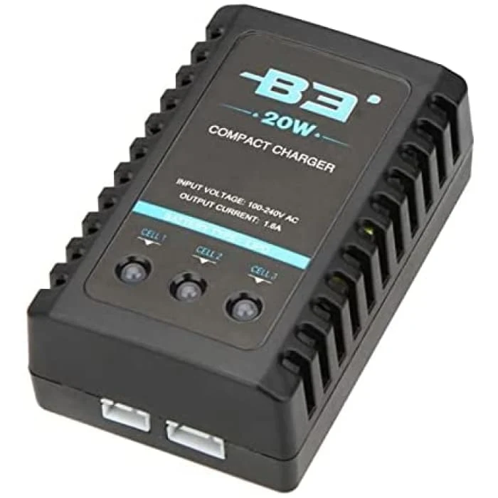 B3 20W 1,6A AC 100 ž 240V 50/60Hz Kompaktní přenosná balanční nabíječka Snadné připojení pro 2S-3S LiPo pro IMAX YUNIQUE G...
