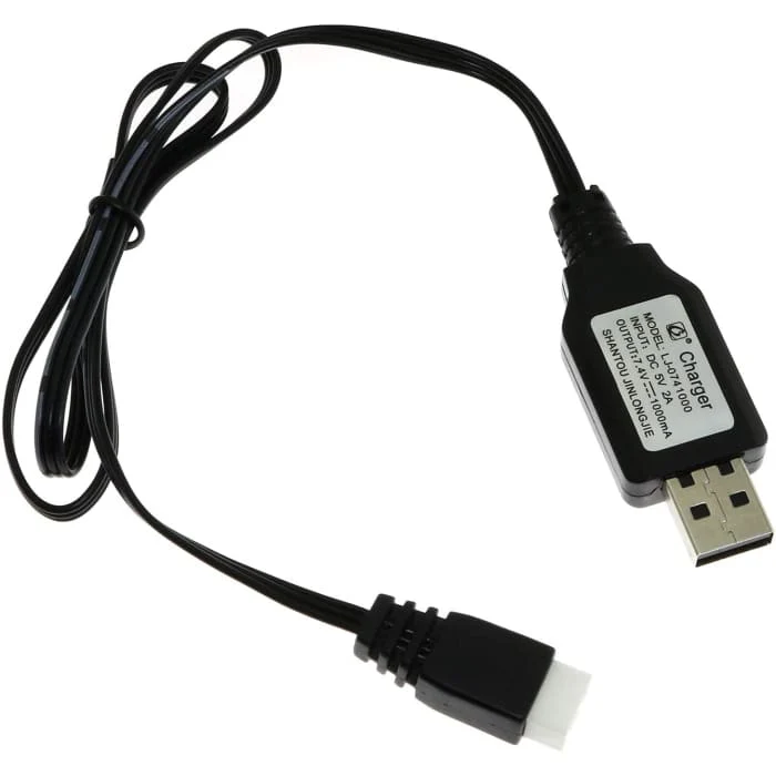 7,4V lithiová baterie USB nabíjecí kabel pro SYMA X8C X8G X8HW Hubsan H501S H501A B2W YUNIQUE GREEN-CLEAN-POWER