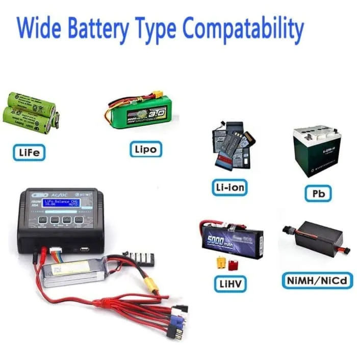 HTRC LiPo nabíječka baterií RC balanční vybíječka 150W 10A 1-6S AC / DC C150 pro NiCd Li-Ion Life NiMH LiHV PB Smart bater...