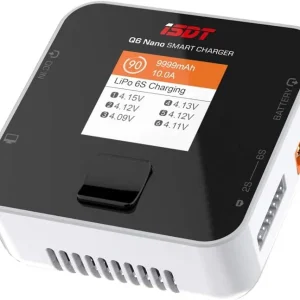 ISDT Q6 Nano Lipo Charger 8A 200W DC 2-6S model dělající hobby RC LCD digitální Li-Po Li-Hv Li-Ion Li-Fe NiMH Ni-Cd Pb YUN...