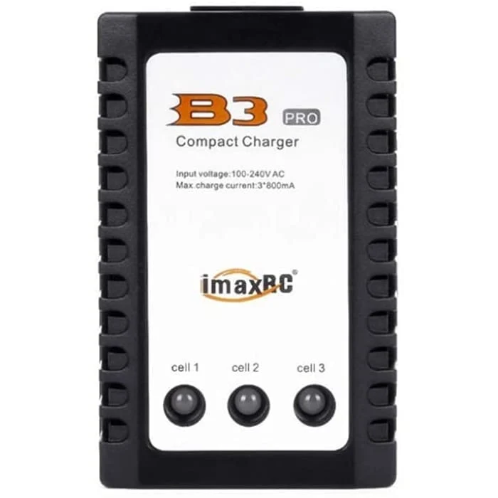 B3 LiPo 10W váha pro lithiovou baterii 2S-3S 7,4V 11,1V kompaktní nabíječka B3AC YUNIQUE GREEN-CLEAN-POWER