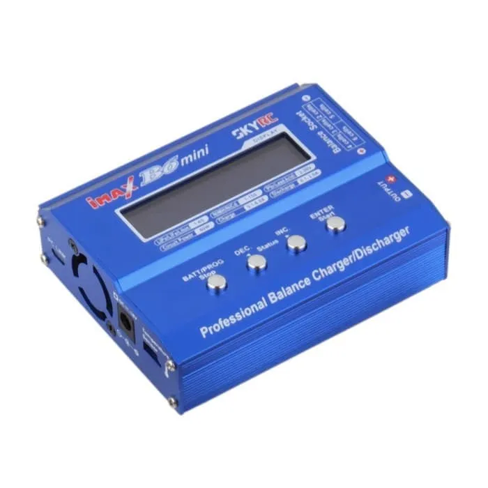 SKYRC iMAX B6 Mini Charger Profesionální balanční nabíječka, pro baterie Lipo Nimh Nicd, pro nabíjení PC baterií (DC 11-18...