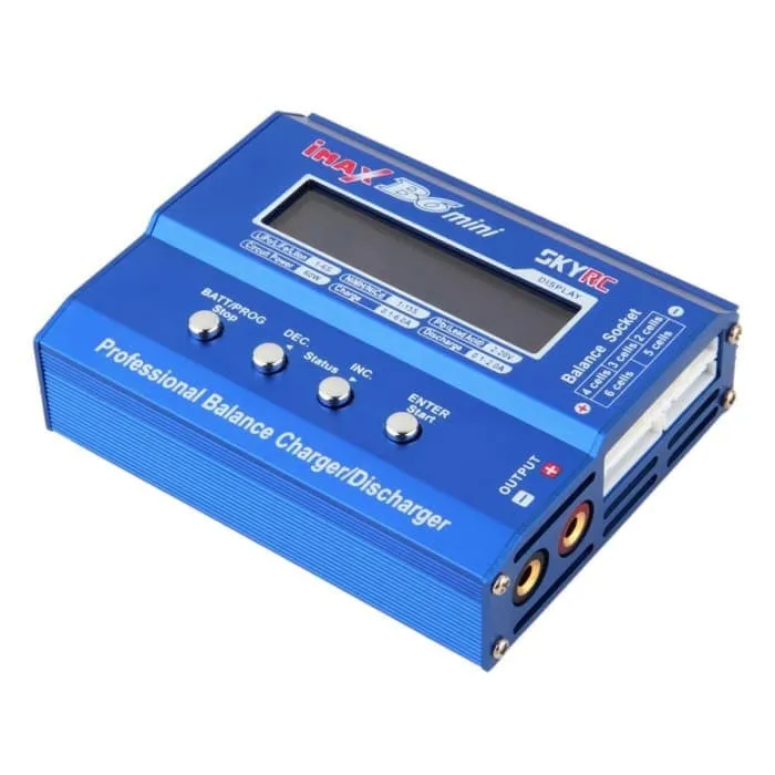 SKYRC iMAX B6 Mini Charger Profesionální balanční nabíječka, pro baterie Lipo Nimh Nicd, pro nabíjení PC baterií (DC 11-18...