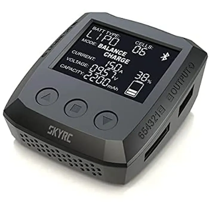 SKYRC RC Model B6 NANO 320W 15A Bluetooth nabíječka aplikací BC444 YUNIQUE GREEN-CLEAN-POWER