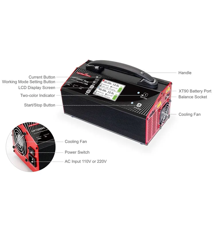 SM-2P 250mAh výstupní RC auto USB nabíjecí kabel pro 6V Ni-Mh baterie YUNIQUE GREEN-CLEAN-POWER