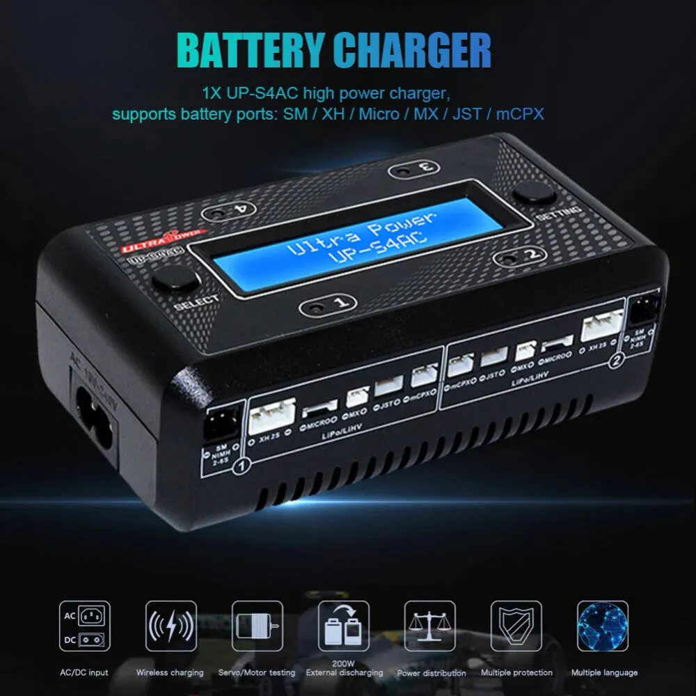 SM-2P 250mAh výstupní RC auto USB nabíjecí kabel pro 6V Ni-Mh baterie YUNIQUE GREEN-CLEAN-POWER