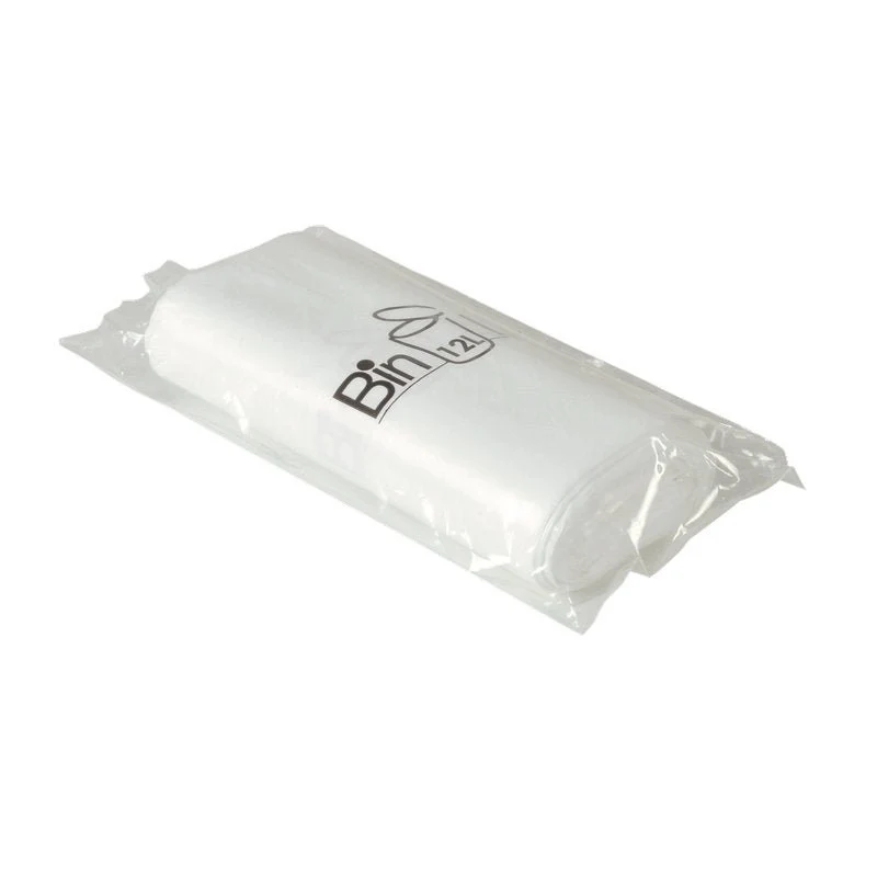 Eu sou uma bolsa de linha 15 l, 445x540 mm, 10 meu lldpe, branco | Papel (20 sacos)