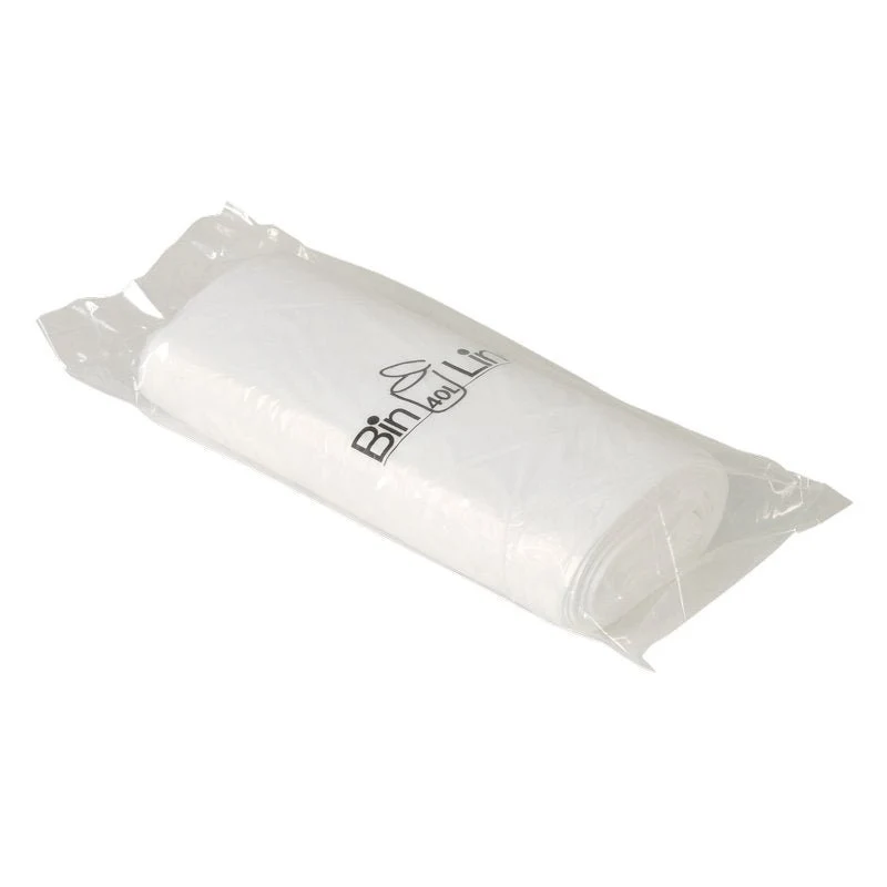 Eu sou uma bolsa de linha 40 l, 600x900 mm, 10 meu lldpe, branco | Papel (20 sacos)