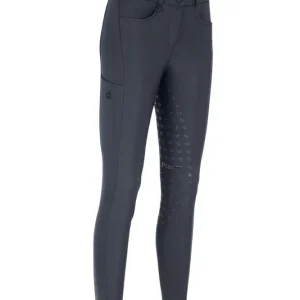 Amia Sd Vollbesatz-Reithose mit Grip Dark Grey 80