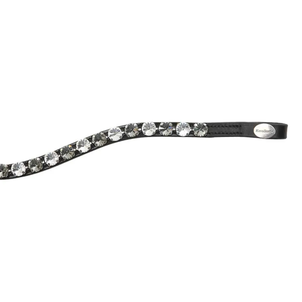 Browband Diamond Grey/White F
