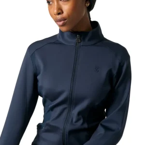 Cara Midlayer mit durchgehendem Reißverschluss Navy M