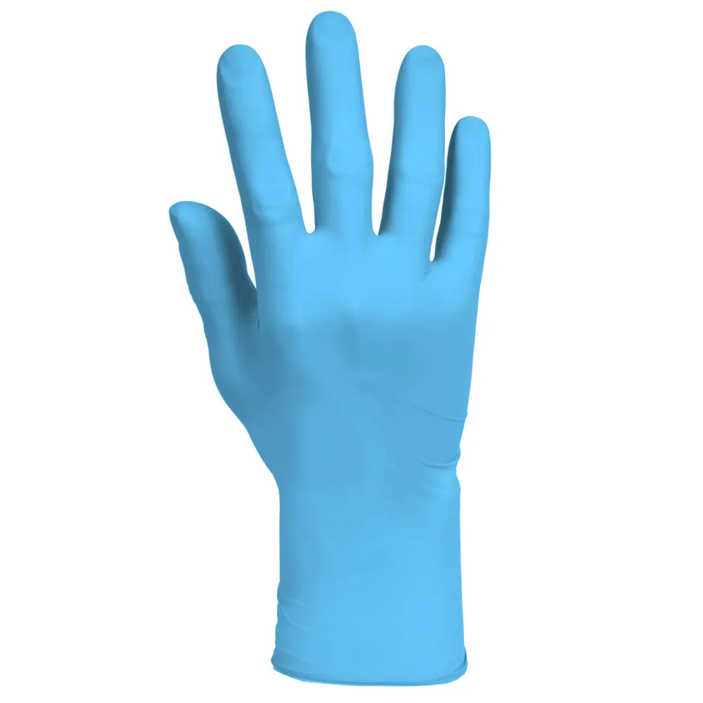 Kleenguard® G10 Comfort Plus Blue Nitrile Luvas - 24 cm, dois portáteis com dois itens S