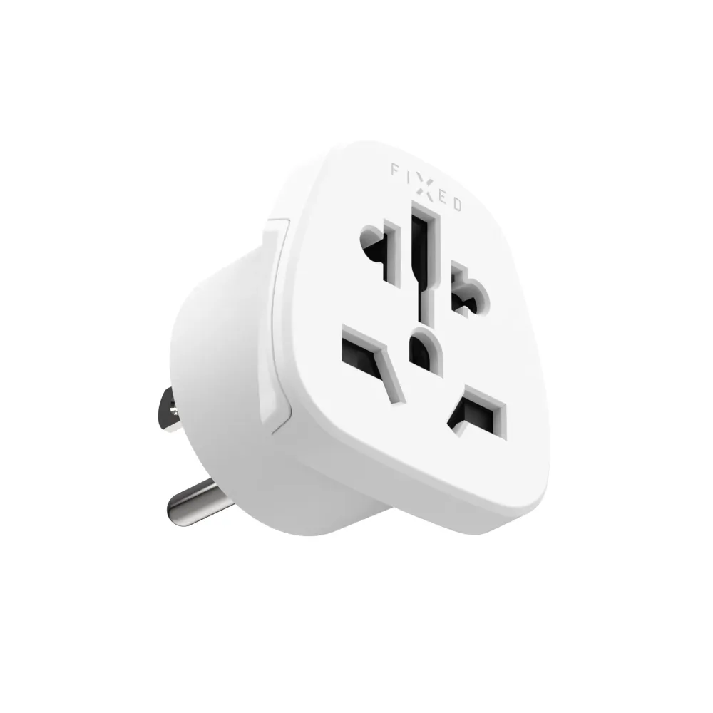 Adaptér FIXED USA Adapter pro zapojení EU, UK, AUS zařízení do USA zásuvek, bílý FIXED.zone shop