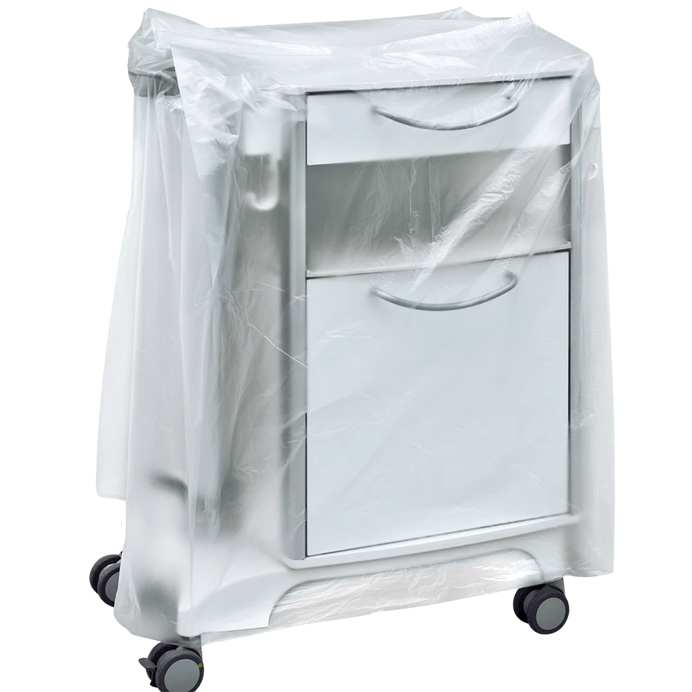 Deiss 59867 - Mesas de cabeceira 600+500x1000x0.01 mm transparente | Pack (200 peças)