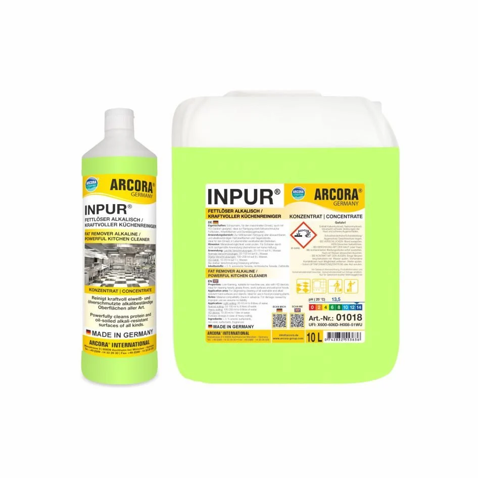 Arcora empur gordura -solter alcalina / poderoso limpador de cozinha Industrial Use