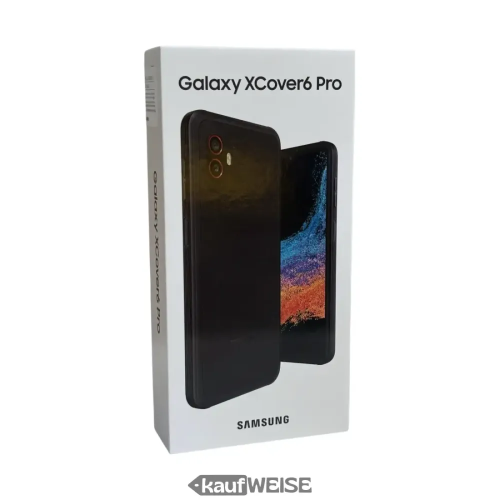 Samsung Galaxy XCover 6 Pro (128 GB) | Odolný 5G outdoorový smartphone | Krytí IP68 vyměnitelná baterie