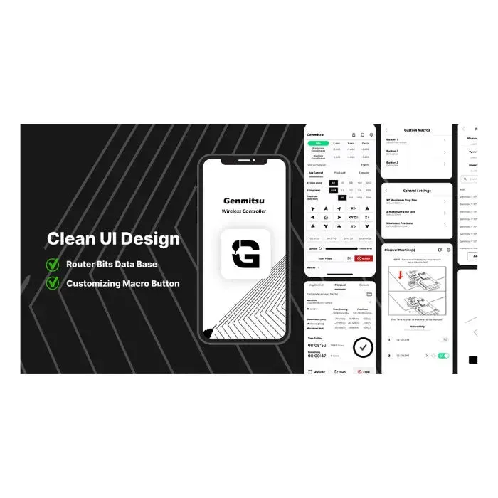 Genmitsu APP Bezdrátový offline ovladač pro PROVerXL 4030 V2