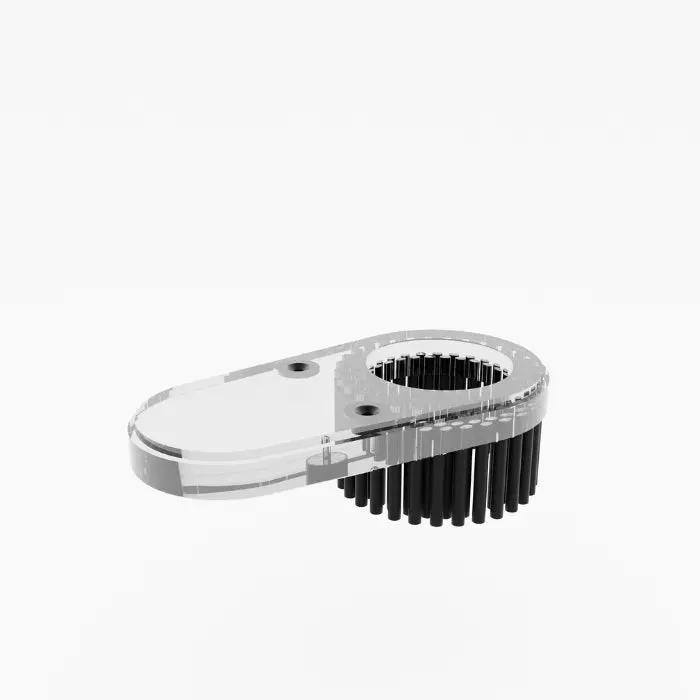 Čistič krytu prachového pouzdra z hliníku ABS Φ52mm pro PROVer 4030 4040 PRO řadu 3020-PRO MAX 300-500W vřetenový motor Ge...