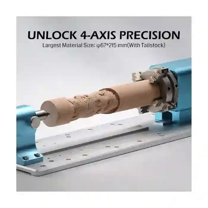 Sada otočného modulu pro CNC frézku PROVerXL 4030 V2 (předprodej, zpět za 3 týdny) Genmitsu