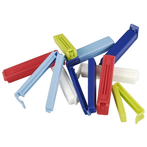Starpak 10 closure clip, PP colored, 3 sizes | Diapozitiv (10 bucăți)