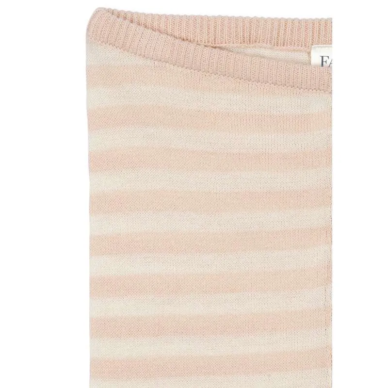 Fanga Fontana Venti Bukser - Strik - GOTS - Cameo Rose 3m