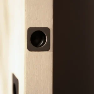 Regent Recessed Edge Pull - Kovově hnědý