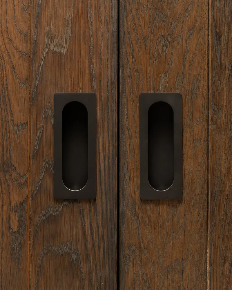 Regent Recessed Medium Pull - Copper-brown