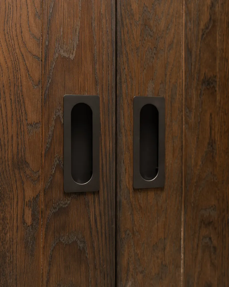 Regent Recessed Medium Pull - Copper-brown