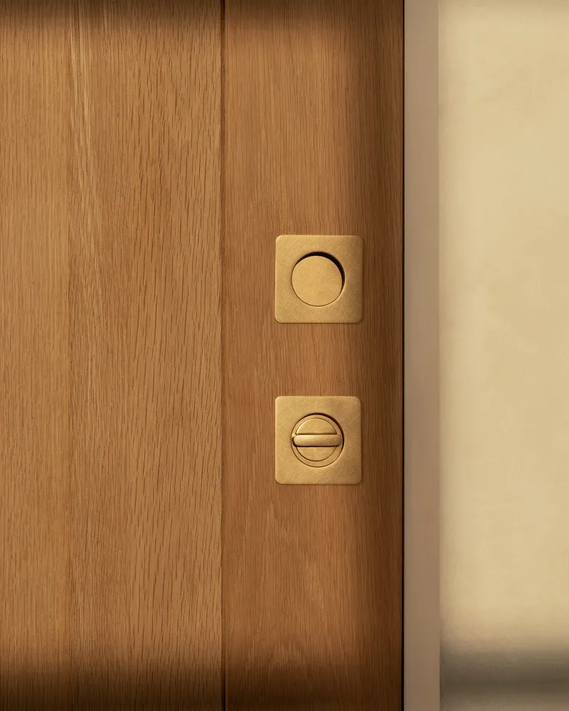 Regent Recessed Small Pull - Antique Zlatý kov