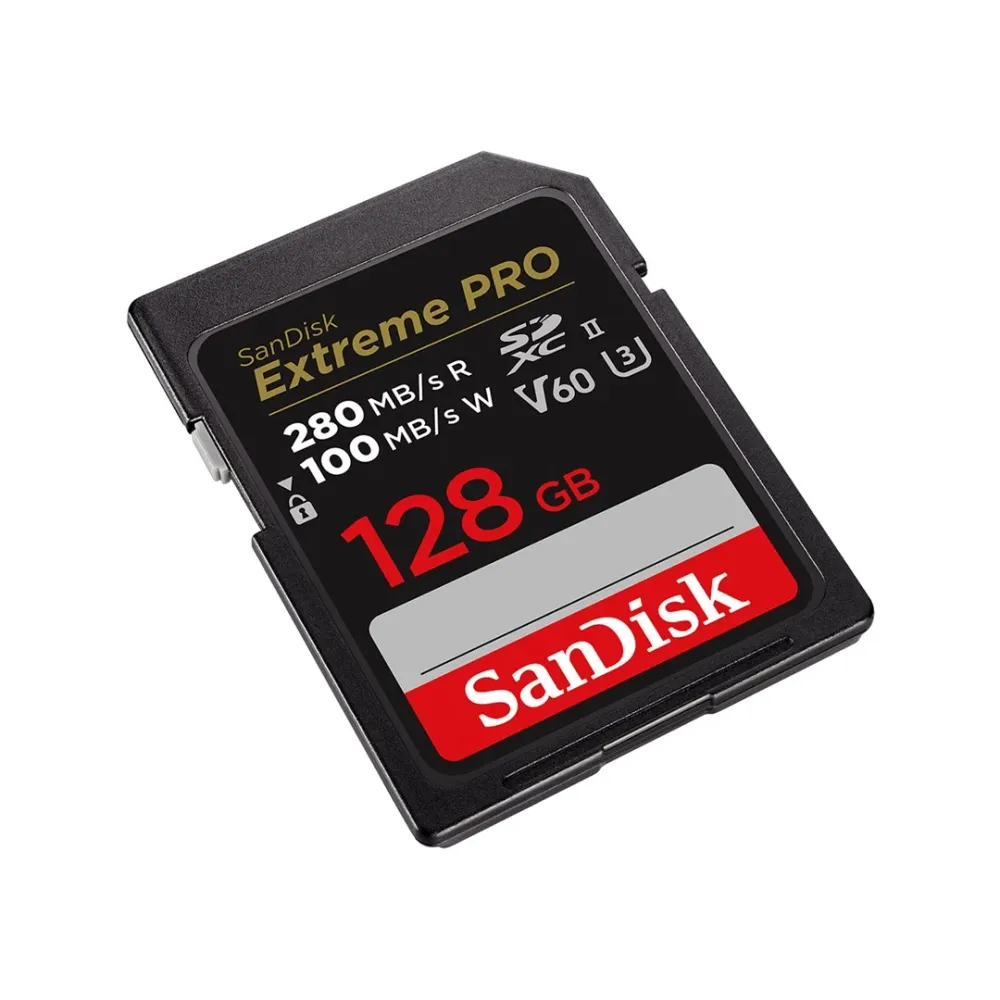 PRO 128GB V60 UHS-II SD CARDS SANDISK - CARDS