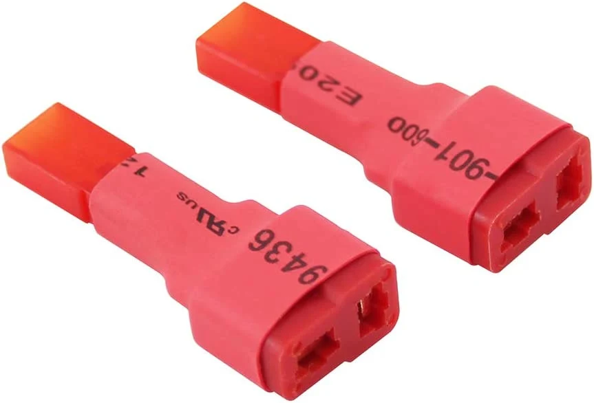 3dílný bezdrátový adaptér Zásuvkový konektor typu T-Plug Deans ke konektoru JST RC YUNIQUE GREEN-CLEAN-POWER