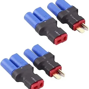4 kusy EC5 to T-Plug Deans Style samec RC konektorový adaptér YUNIQUE GREEN-CLEAN-POWER