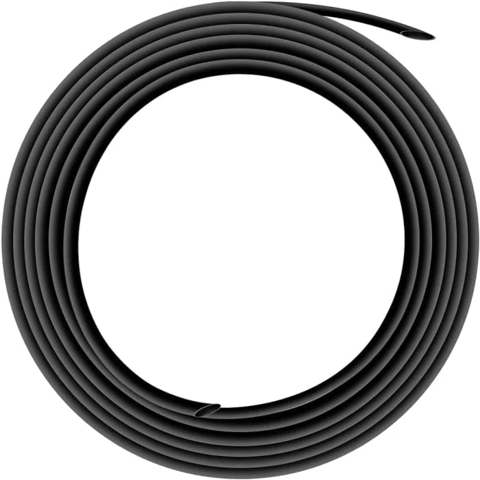 4 kusy černé smršťovací bužírky 4 mm x 1,5 (celkem 6 metrů) YUNIQUE GREEN-CLEAN-POWER