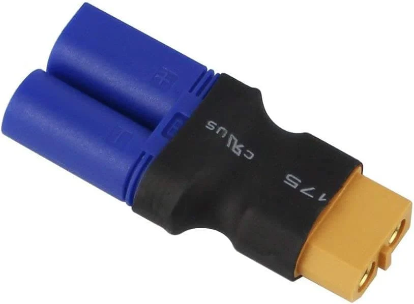 4 kusy konektorového adaptéru XT60 samice na EC5 samec Bez kabelu RC LiPo baterie (XT60 samice na EC5 samice) YUNIQUE GREE...