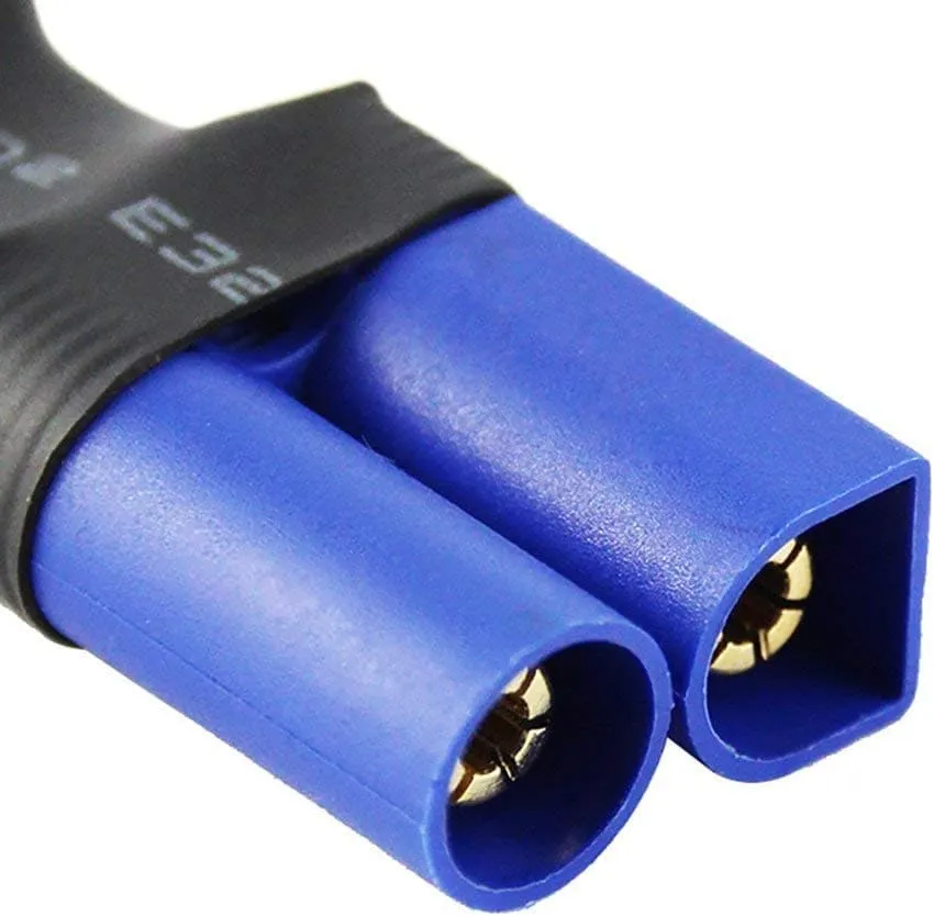 4 kusy konektorového adaptéru XT60 samice na EC5 samec Bez kabelu RC LiPo baterie (XT60 samice na EC5 samice) YUNIQUE GREE...