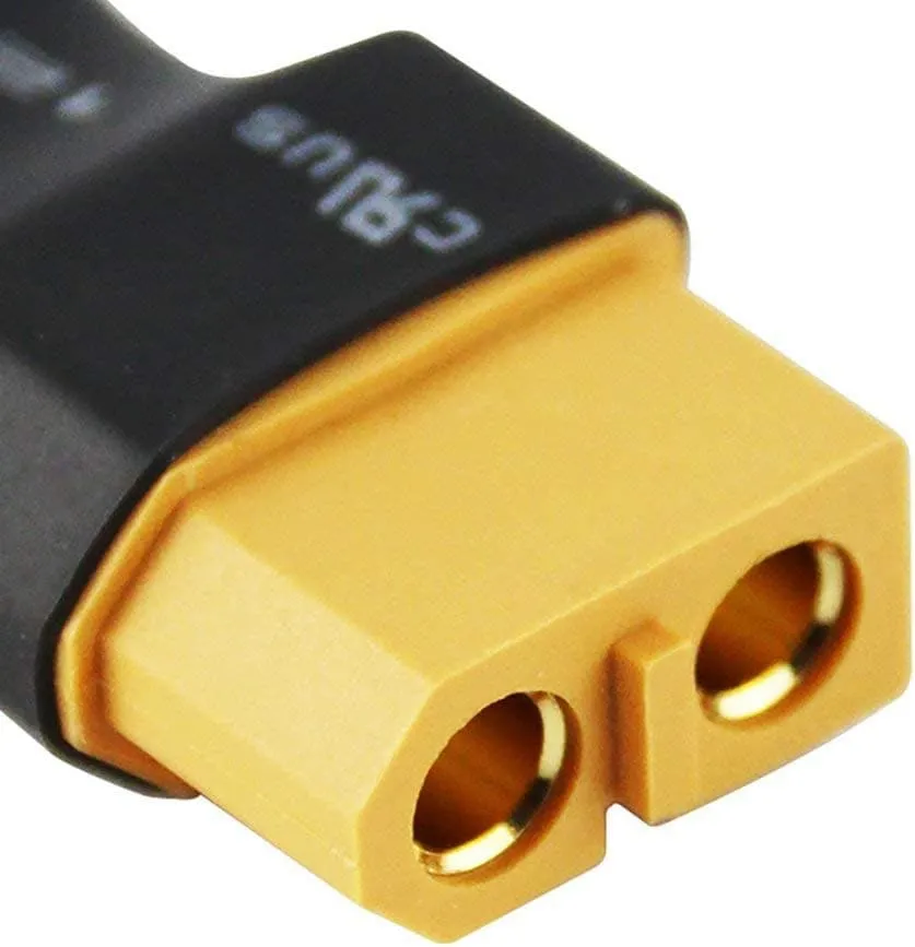 4 kusy konektorového adaptéru XT60 samice na EC5 samec Bez kabelu RC LiPo baterie (XT60 samice na EC5 samice) YUNIQUE GREE...