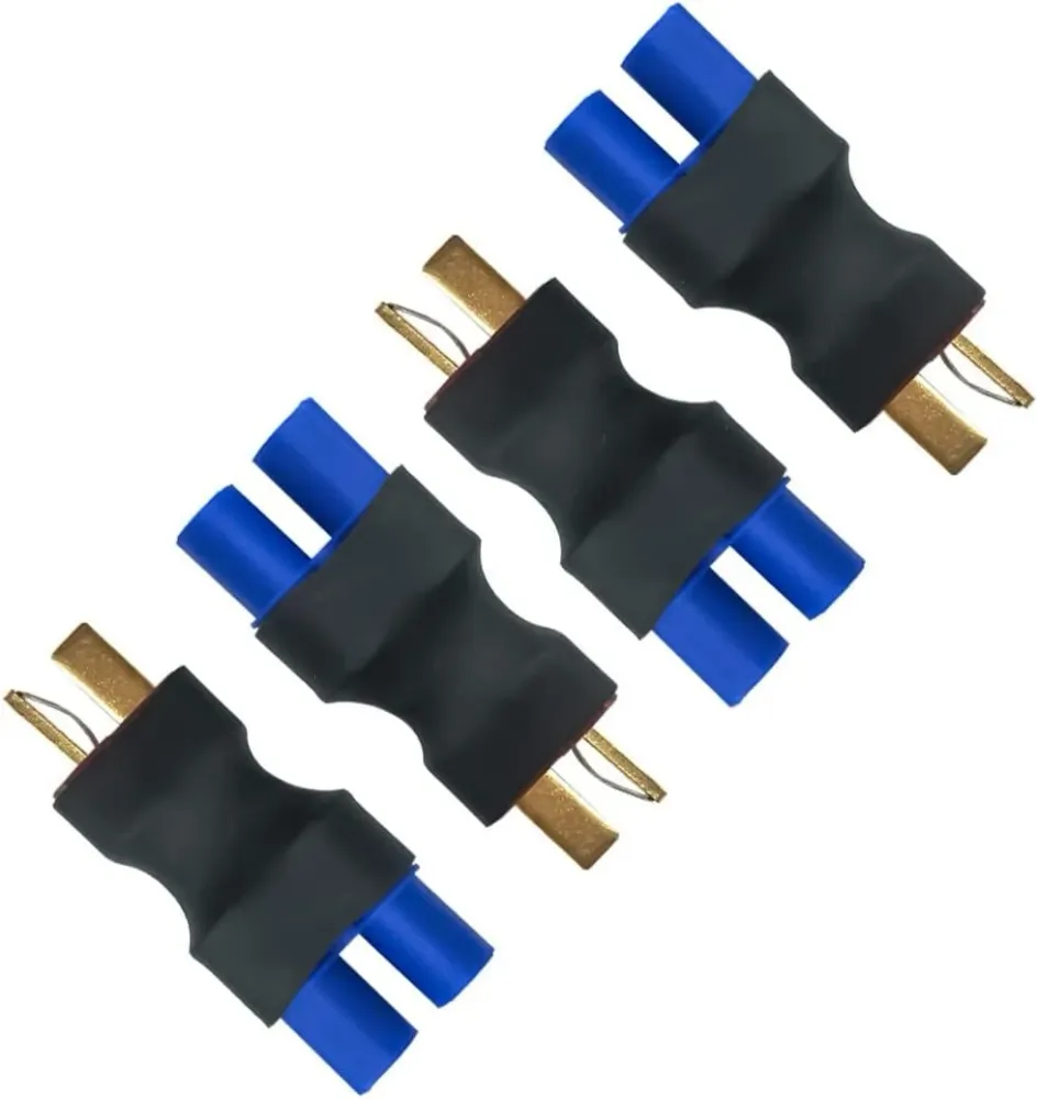 2 páry bezdrátového adaptéru XT60 na T-Plug Deans Style, konektor samec samice - ideální pro RC modelářství drony YUNIQUE...
