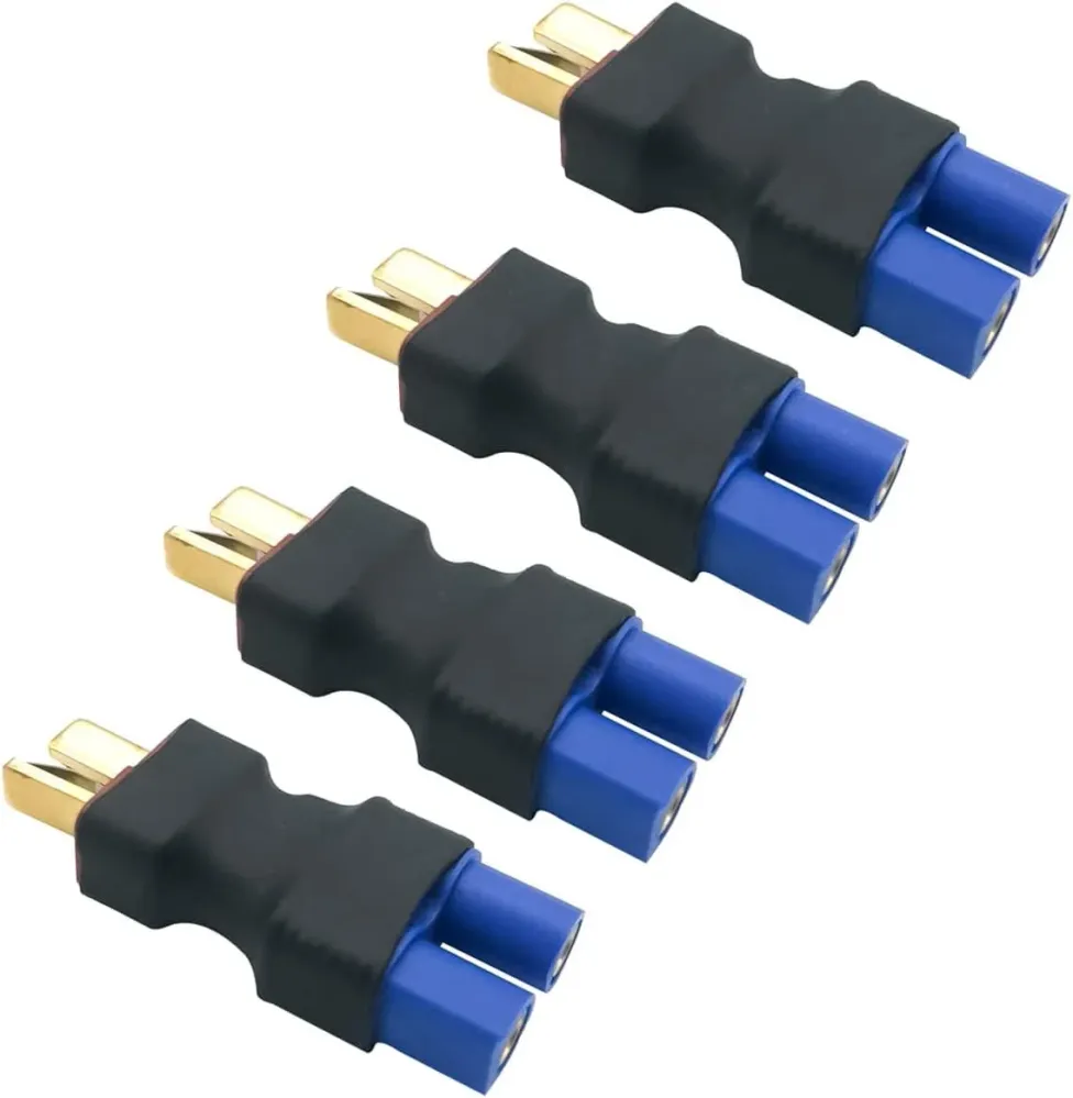 2 páry bezdrátového adaptéru XT60 na T-Plug Deans Style, konektor samec samice - ideální pro RC modelářství drony YUNIQUE...