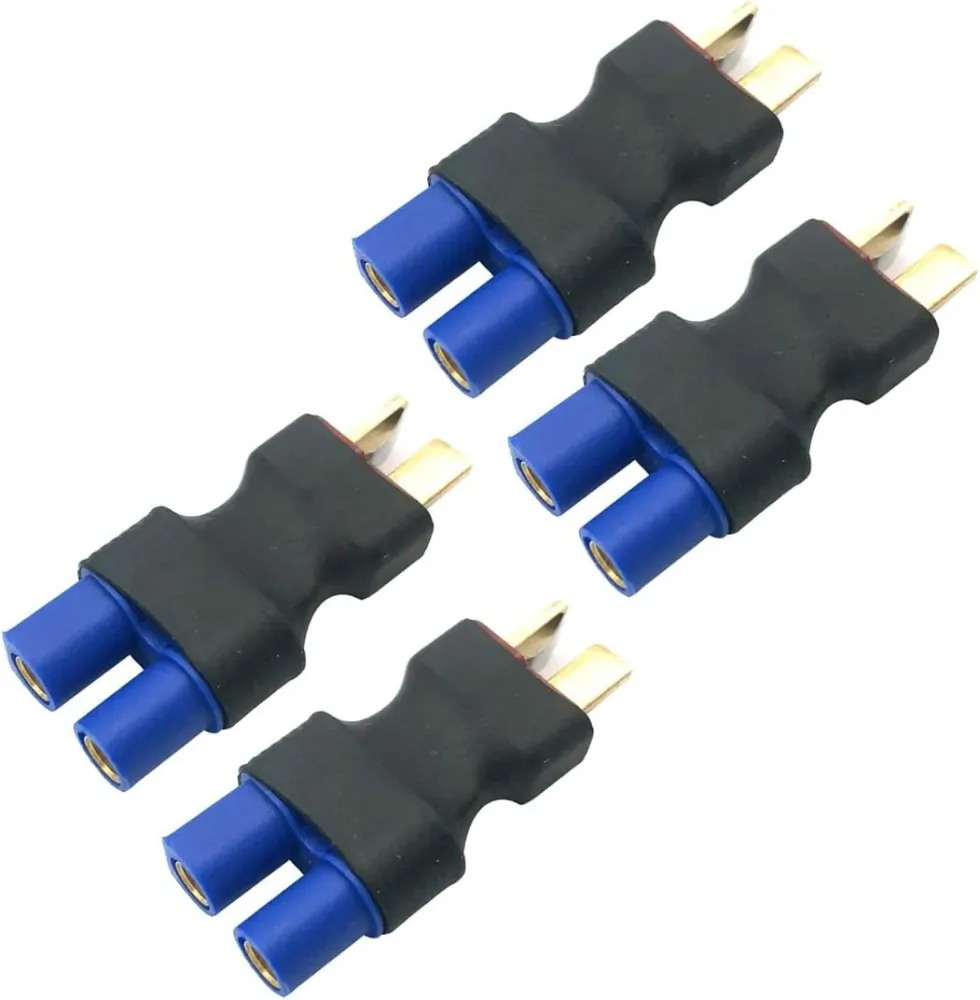 2 páry bezdrátového adaptéru XT60 na T-Plug Deans Style, konektor samec samice - ideální pro RC modelářství drony YUNIQUE...