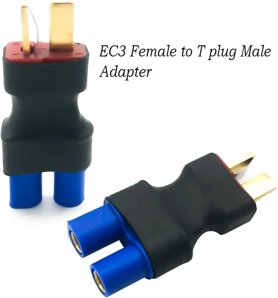 2 páry bezdrátového adaptéru XT60 na T-Plug Deans Style, konektor samec samice - ideální pro RC modelářství drony YUNIQUE...