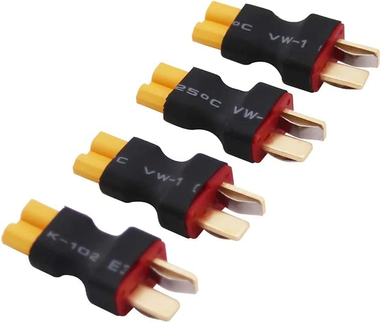 5 párů vysoce kvalitních konektorů MT60, 3,5mm zástrčka ESC nástavec, samec-samice, RC konektory baterie pro model budovy...