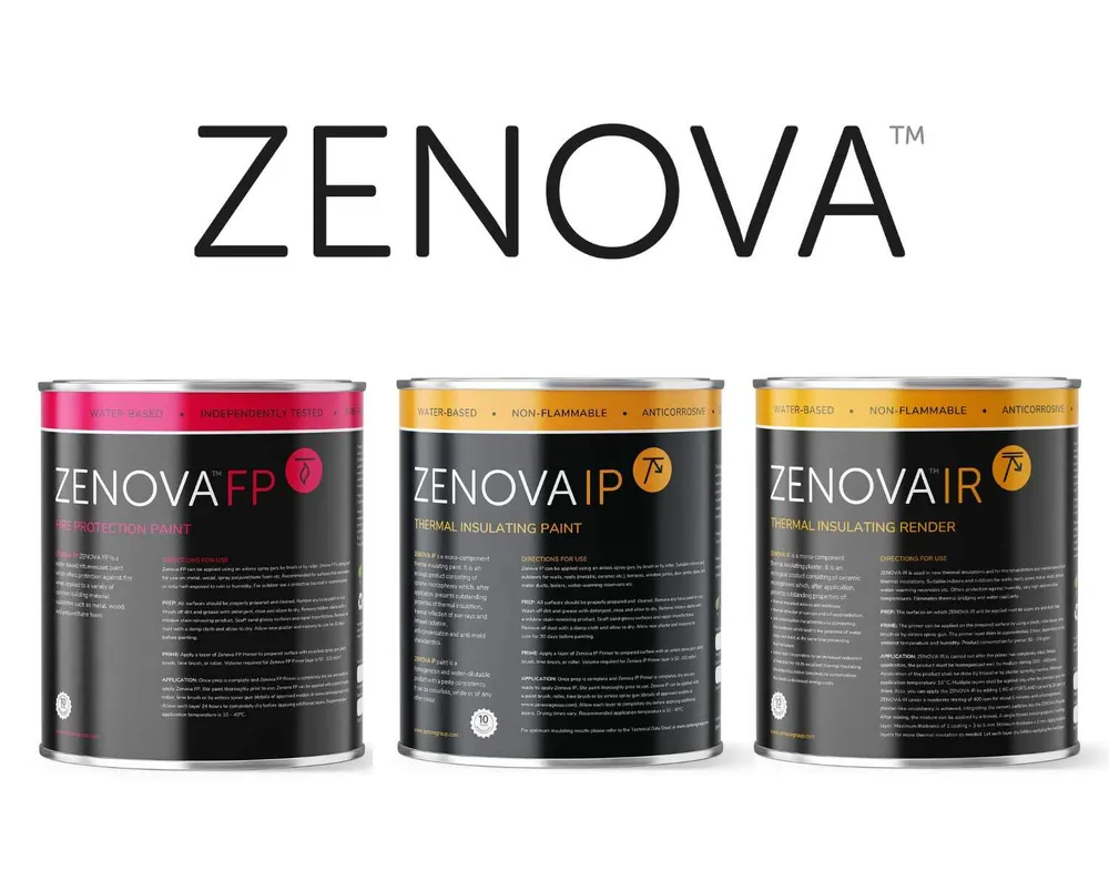 Tepelně izolační nátěr na omítku - Zenova IR