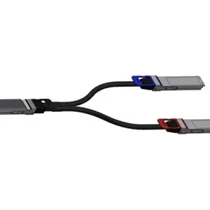 NVIDIA - 800GBase direct attach splitter - OSFP (M) to OSFP (M) - 2 m - halogen-free, passive, flat top