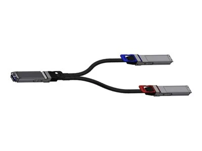 NVIDIA - 800GBase direct attach splitter - OSFP (M) to OSFP (M) - 2 m - halogen-free, passive, flat top