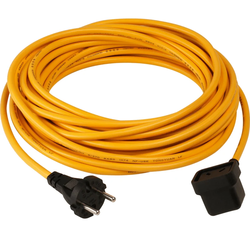 Numatic Zuleitung 3-adrig, 15,0 x 1,50 mm, gelb | Packung (1 Stück)